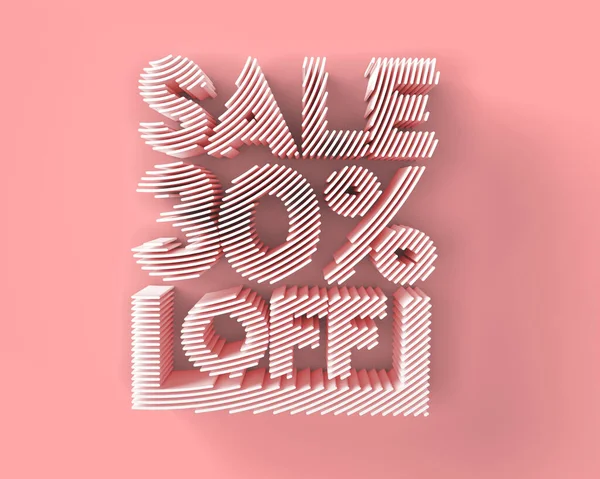 Sale Discount Banner Discount Offer Illustration Design — 스톡 사진