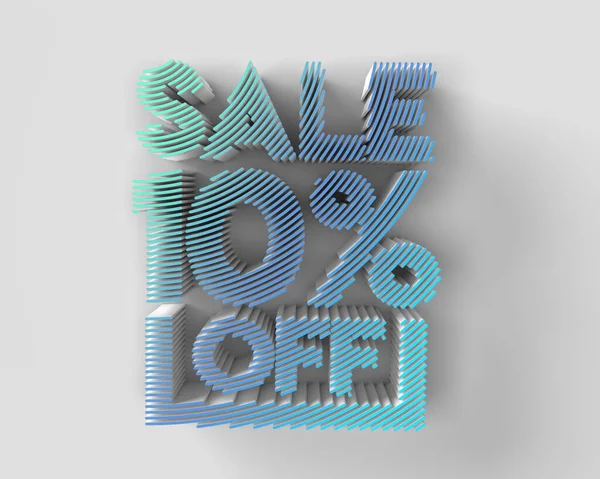 Sale Discount Banner Discount Offer Illustration Design — 스톡 사진