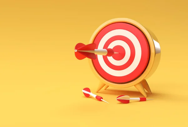 Target Arrow Design Sport Game Business Design — Stock Photo, Image