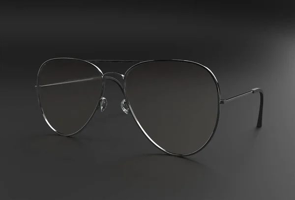 Lunettes Soleil Modernes Illustration Render — Photo