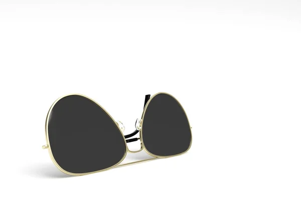 Gafas Sol Modernas Renderizar Ilustración — Foto de Stock