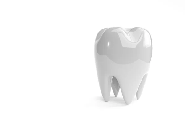 Model Dentystyczny Przedtrzonowego Zęba Rendering — Zdjęcie stockowe