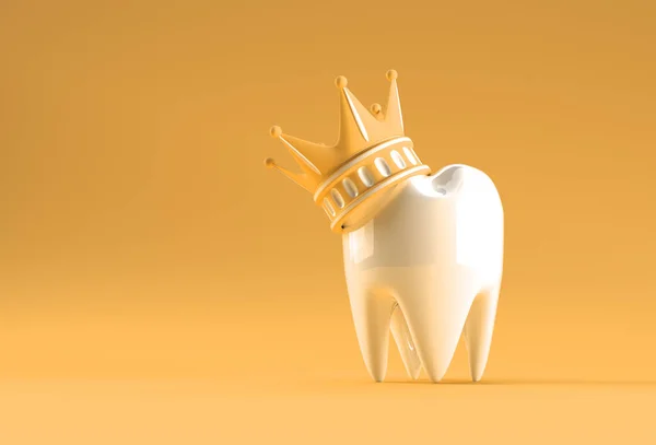 Dental King Model Przedtrzonowy Zęba Rendering — Zdjęcie stockowe