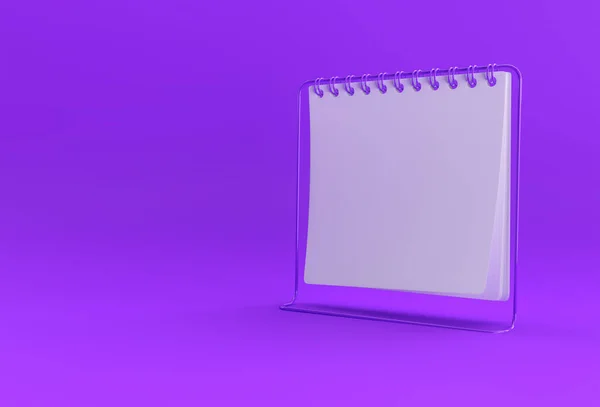 Render Notebook Maqueta Con Espacio Blanco Limpio Para Diseño Publicidad —  Fotos de Stock