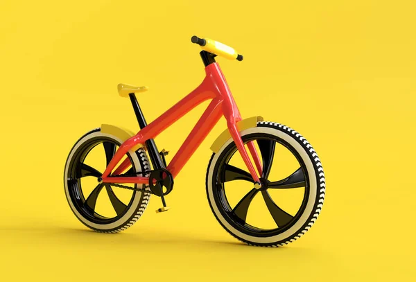 Render Concept Modern Cycling Art Design Illustration — Zdjęcie stockowe