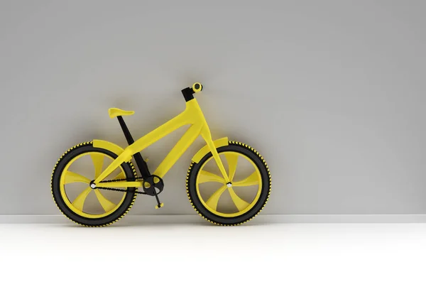 Render Concept Modern Cycling Art Design Illustration — Zdjęcie stockowe