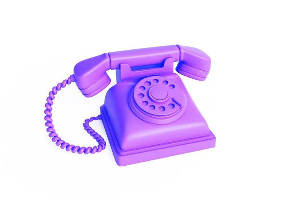 Render Concept Old Telephone Illustrazione Art Design — Foto Stock