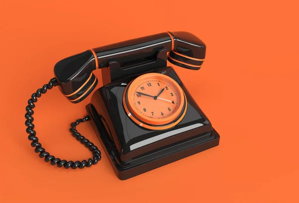 Render Concept Old Telephone Art Design Illusztráció — Stock Fotó