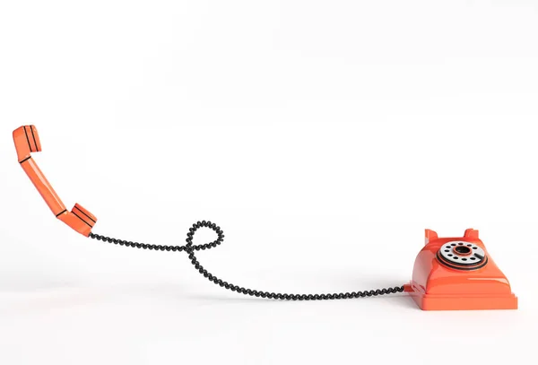 Render Concept Old Telephone Illustrazione Art Design — Foto Stock