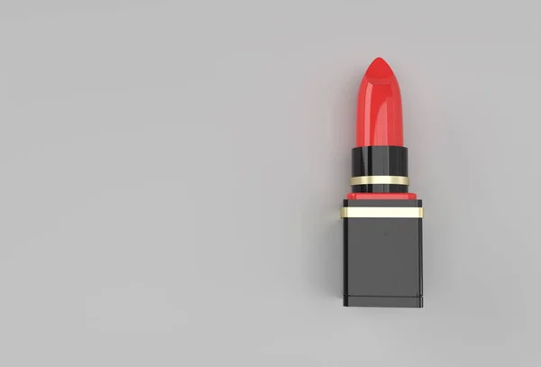 Render Lipsticks Mockup Cosmetic Package Design Illustration — Zdjęcie stockowe