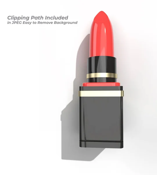 Mockup Lipsticks Minimalna Scena Podium Wyświetlania Produktów Reklama Design Pen — Zdjęcie stockowe