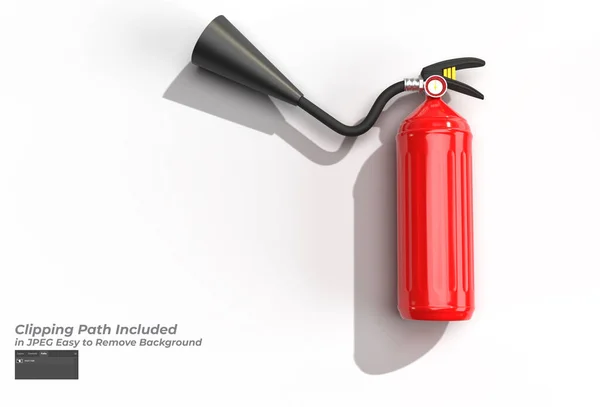 Ferramenta Caneta Extintor Incêndio Criada Caminho Corte Incluído Jpeg Fácil — Fotografia de Stock