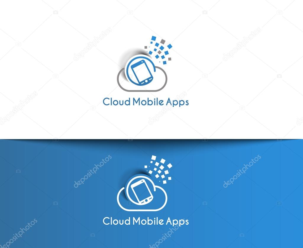 Cloud Mobile Apps Logo