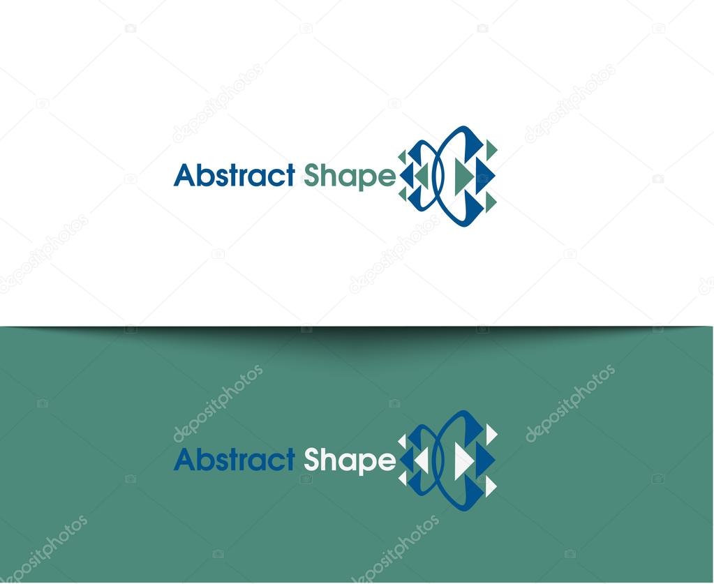 Abstract Shape Web Icons and Vector Logo