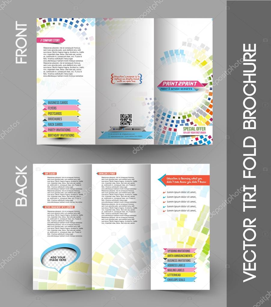 Press Color Management Tri-fold Brochure
