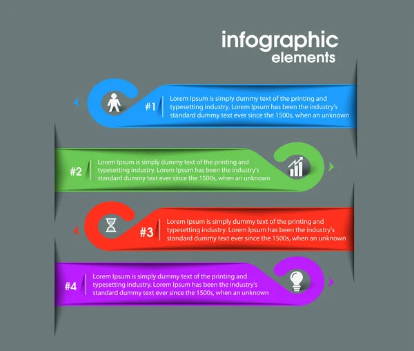 Business Infographic — Stock Vector