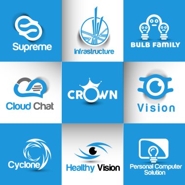 logo tasarım şablonu.