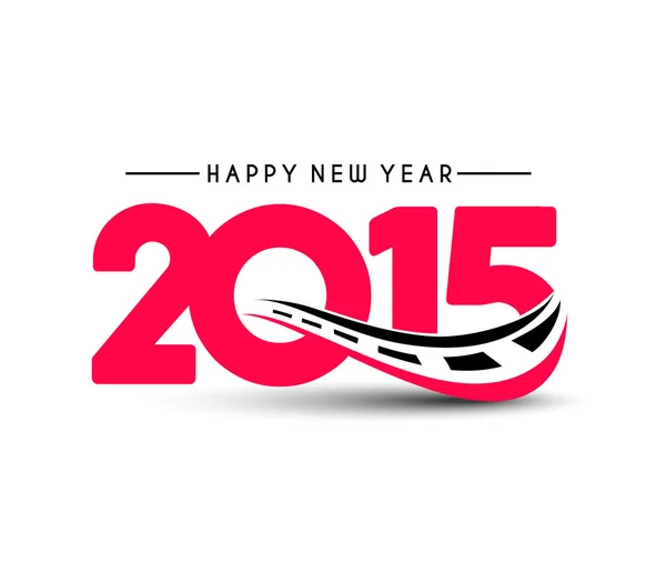 Szczęśliwego Nowego Roku 2015 — Wektor stockowy
