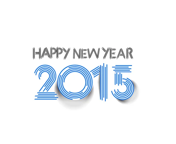 Ευτυχισμένο το νέο έτος 2015 φόντο — Διανυσματικό Αρχείο