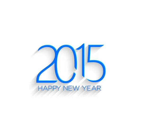 Frohes neues Jahr 2015 Hintergrund — Stockvektor