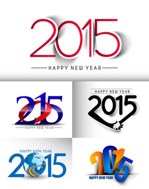 Yeni Yıl 2015 Metin Tasarımı