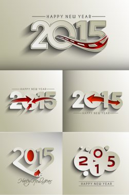 2015 mega toplama tasarlamak vektör.