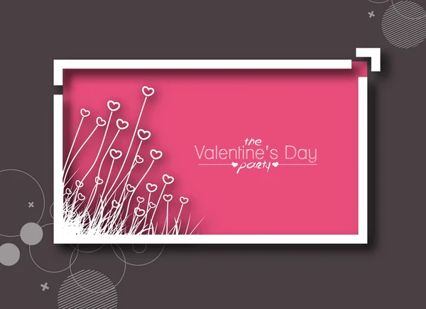 Valentin nap szív Design — Stock Vector