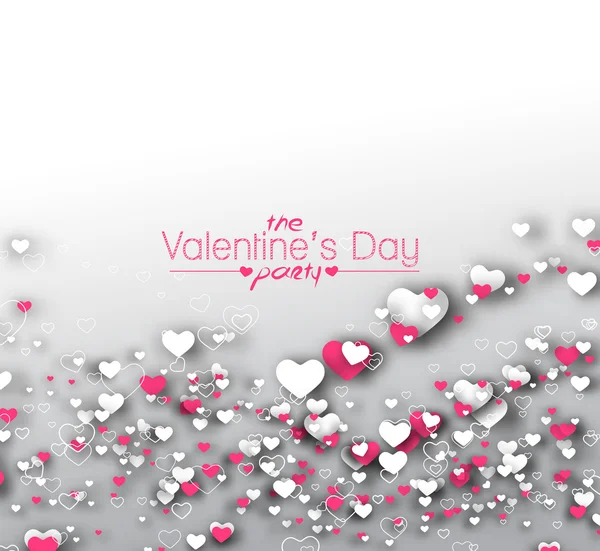 Valentine's Day Heart ontwerp — Stockvector