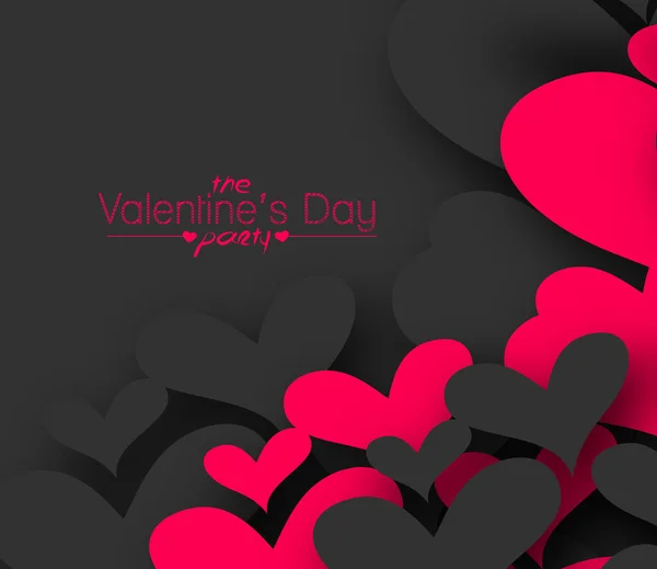 Valentine's Day Heart ontwerp — Stockvector