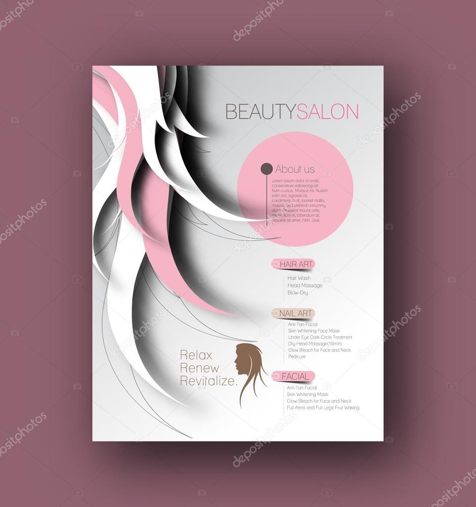 Beauty Care & Salon Flyer