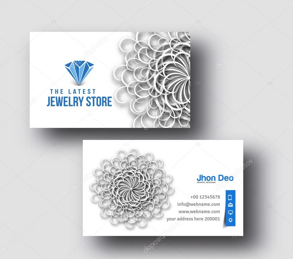 Jewellery Shop Business Card