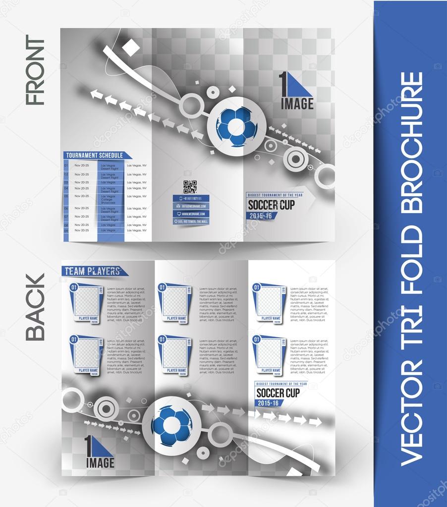 Football Competition Tri-Fold Brochure