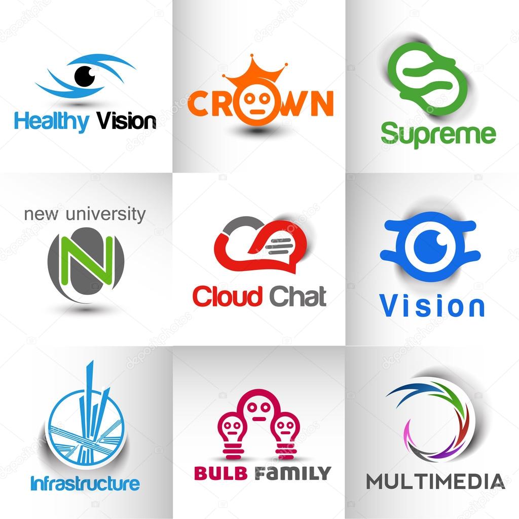 Set of Logo Design Template.