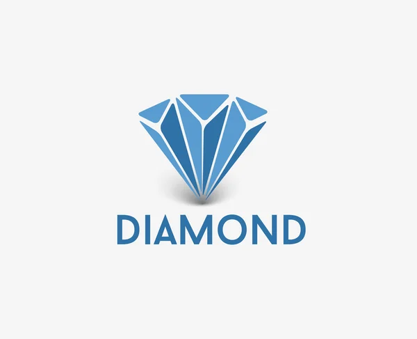 Logo diamant — Image vectorielle