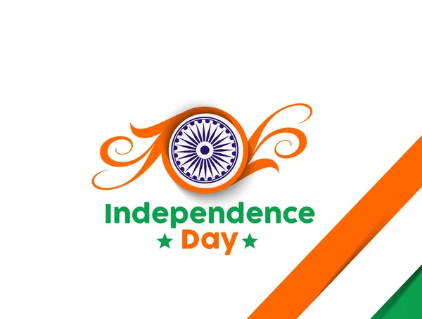 Día de la Independencia India — Vector de stock