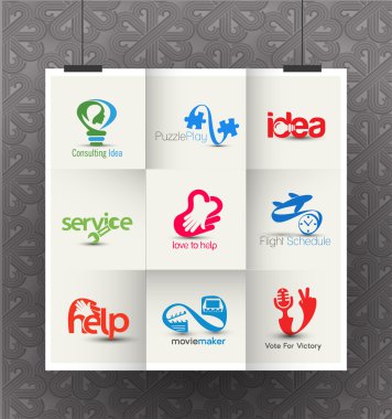 Corporate Logo Design clipart