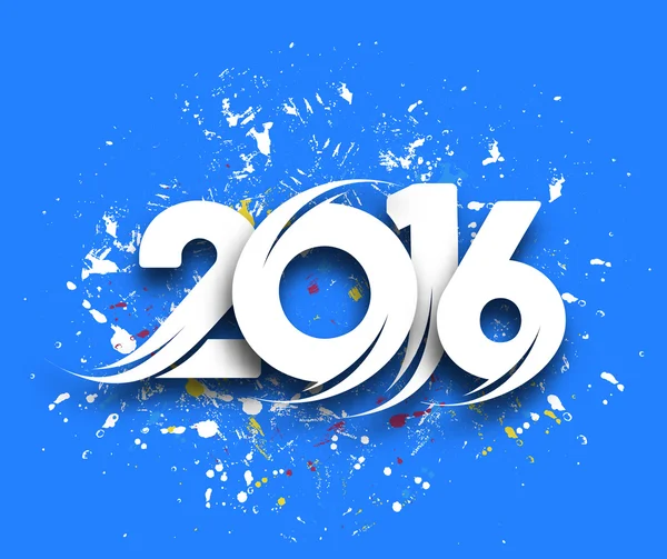 Feliz año nuevo 2016 — Vector de stock