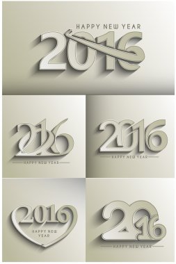 Mutlu yıllar 2016
