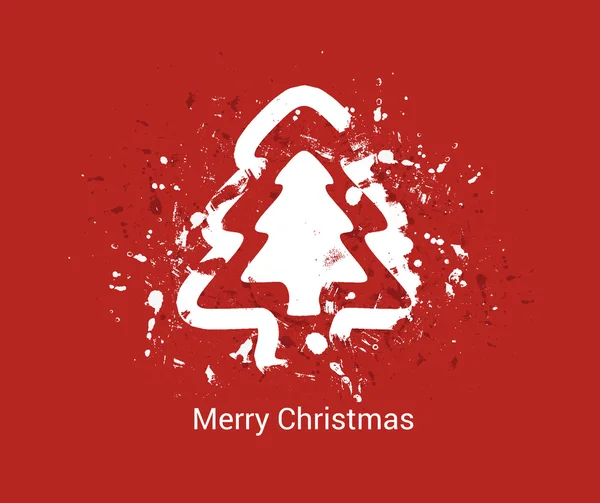 Conception d'arbre de Noël — Image vectorielle