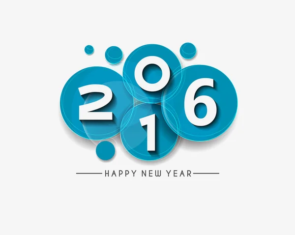 Bonne année 2016 — Image vectorielle