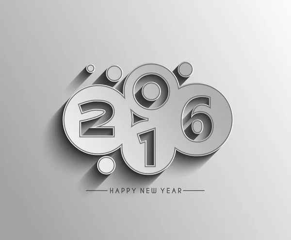 Bonne année 2016 — Image vectorielle