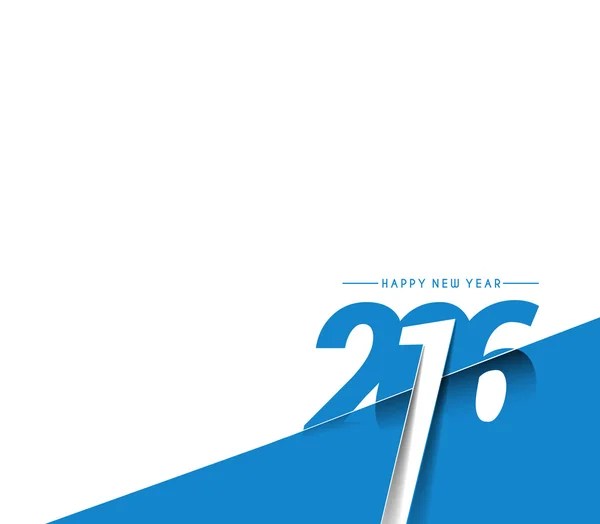 Feliz año nuevo 2016 — Vector de stock