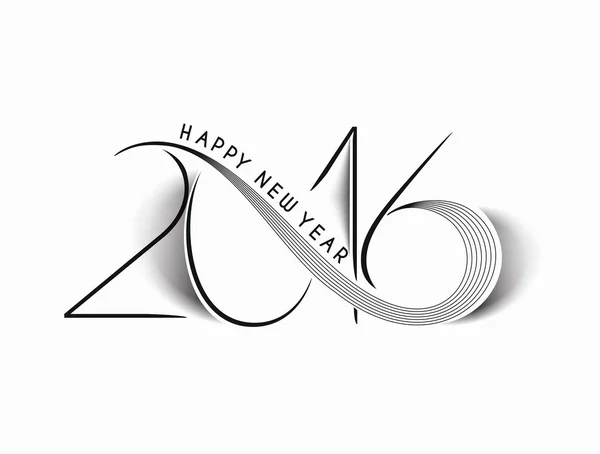 Bonne année 2016 — Image vectorielle