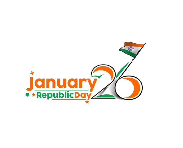 Día de la República India — Archivo Imágenes Vectoriales