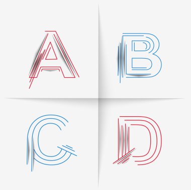 Yaratıcı grafik alfabesi 