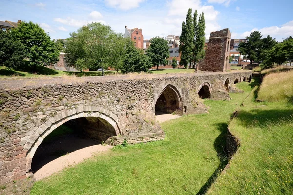 Restos del Puente Exe medieval —  Fotos de Stock