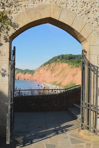 El arco de la torre del reloj — Foto de Stock