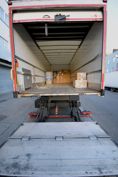 Open levering vrachtwagen — Stockfoto