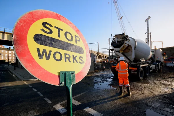 Stop traffic sign — Stock Photo, Image