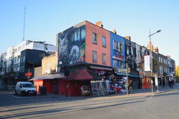 High Road em Camden Town, Londres — Fotografia de Stock